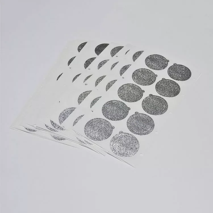 Heat Sealing Aluminum Foil Self Adhesive Lid Coffee Capsules Foil Lid