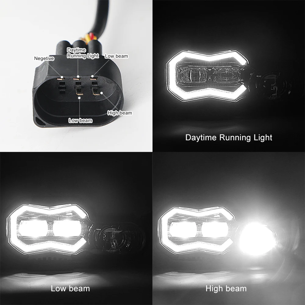 Cross-Border Export Applicable to F800Gs F700Gs F650Gs Bmw Motorcycle Headlights Bmw Modified Headlights