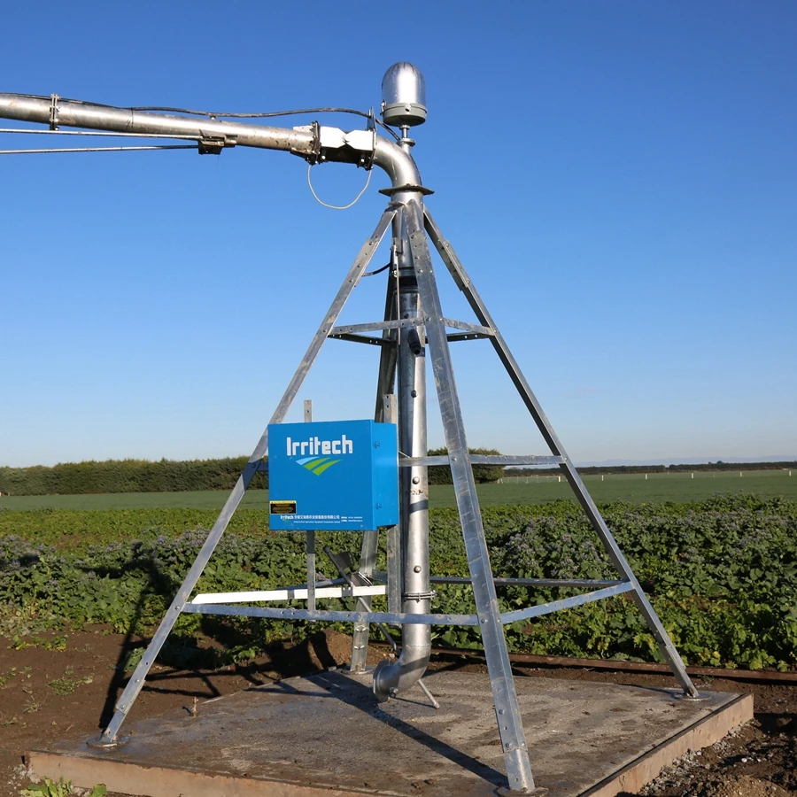80Ha High Profile Center Pivot Irrigation System with Nelson SR75 Endgun in Poland