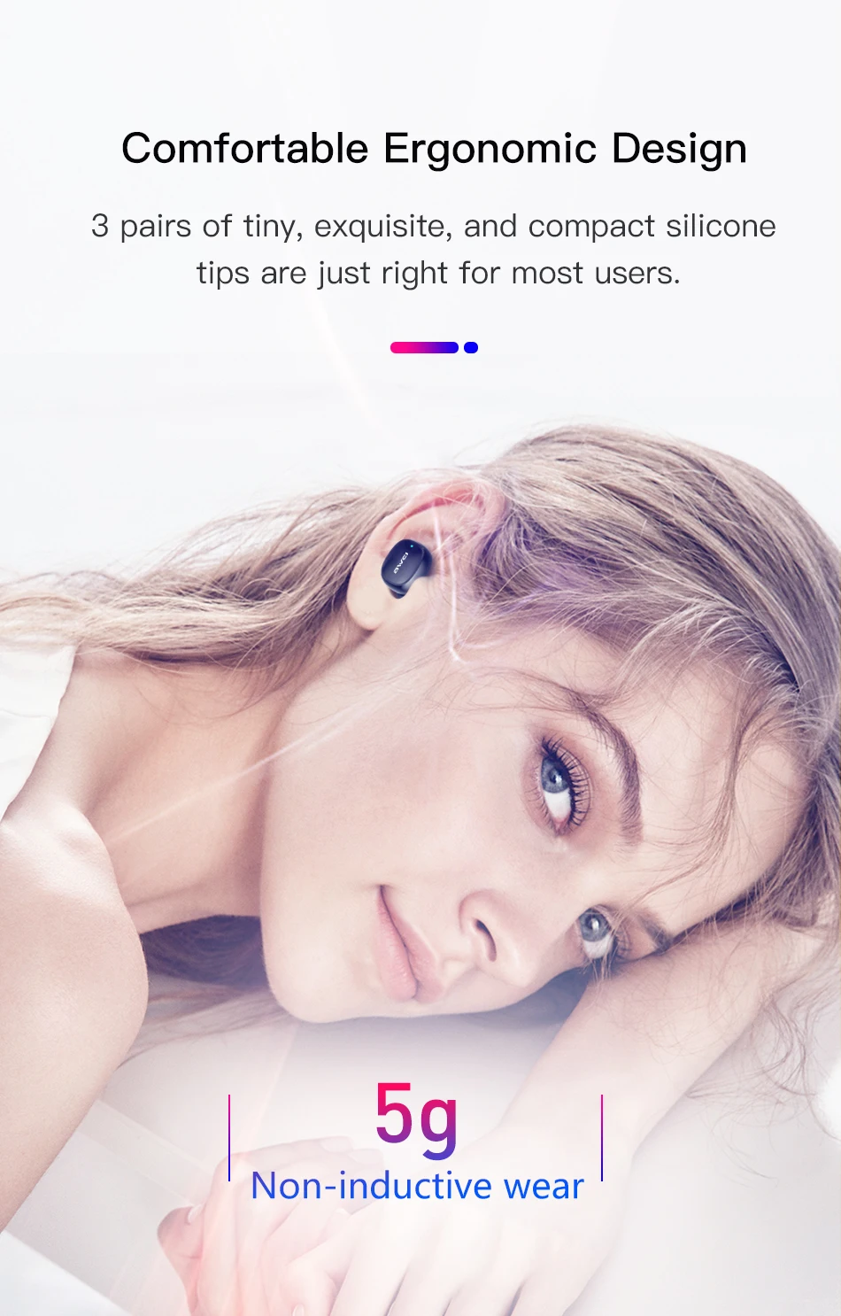 AWEI Newest T13 TWS Earbuds Earphone with Charging Case Hot selling