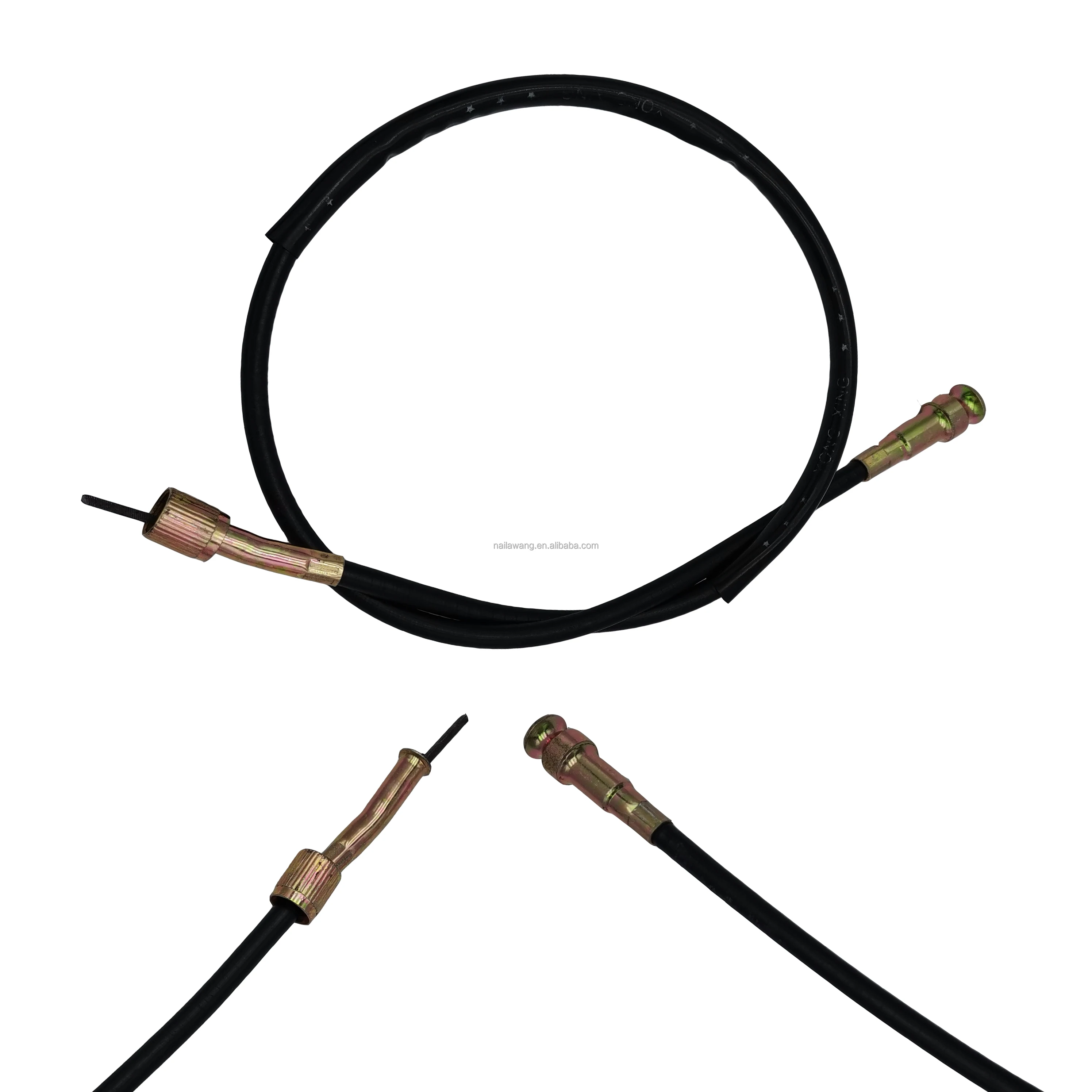 厂家直销供应125cc两轮车速度表电缆零件cg125摩托车转速表电缆适用于