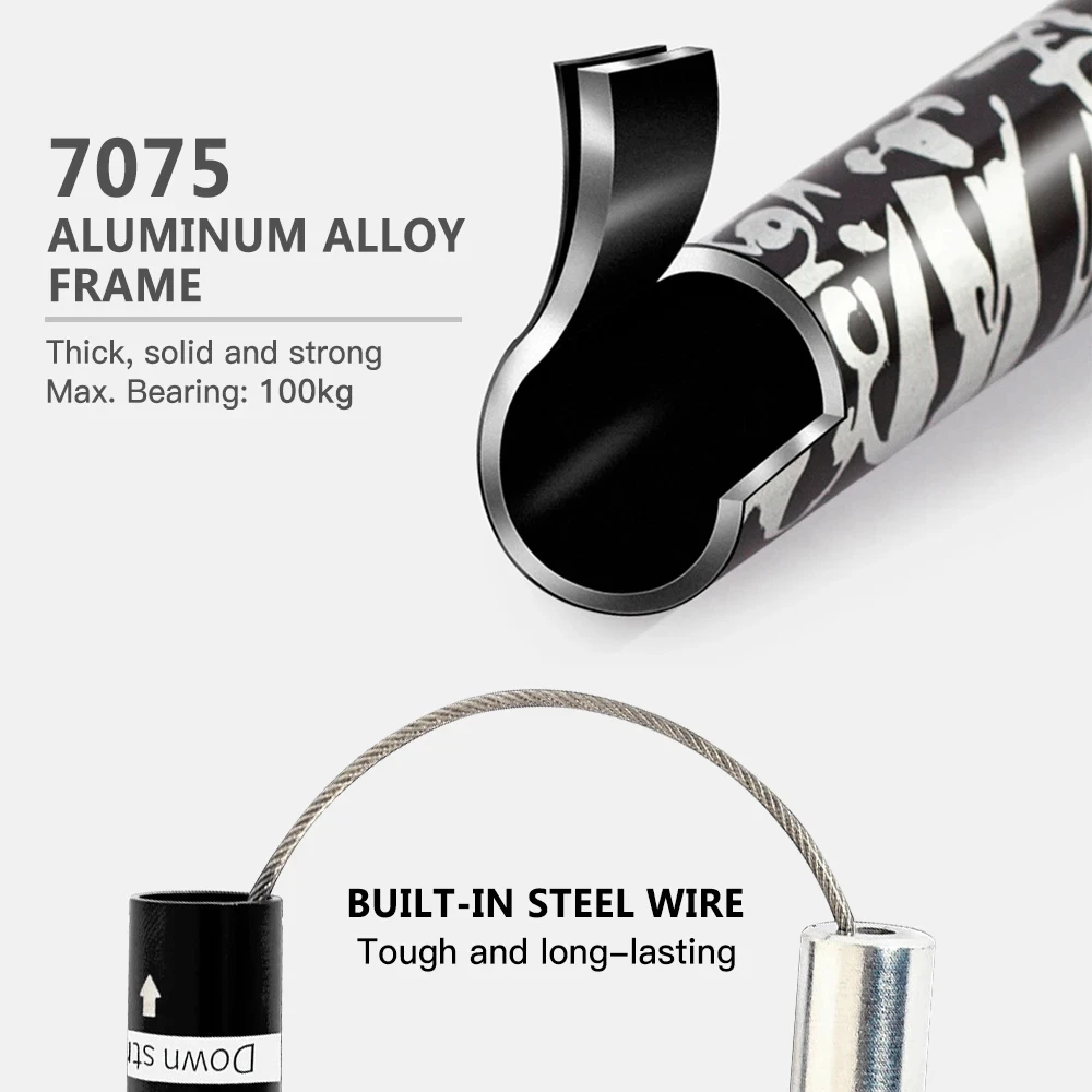 Telescopic Folding Trekking Pole Lightweight For Outdoor Hiking_voghion.com