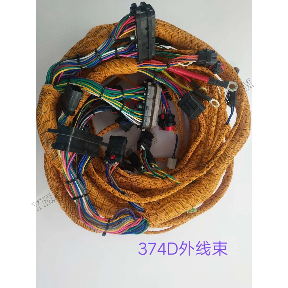 Cab Wiring Harness for Caterpillar 374D Aftermarket Engine Parts 2