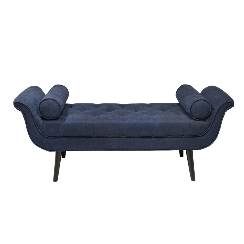 Luxurious Multi Functional Soft Sofa Storage Ottoman With Arm Rest
