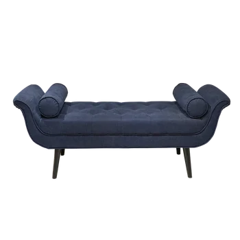 Luxurious Multi Functional Soft Sofa Storage Ottoman With Arm Rest