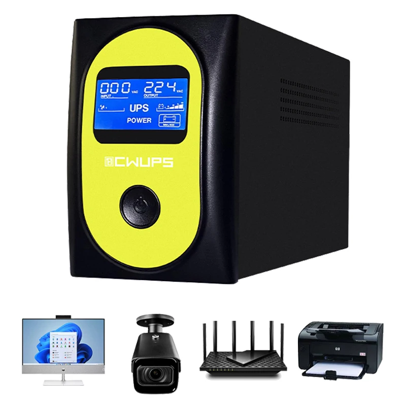 Computer Ups Portable Power Bank Computer 24vac 850va 480w Smart Power