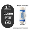 3# Diamètre du fil 0,25 mm, longueur 210 mètres