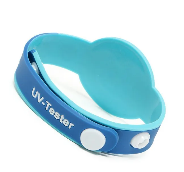Good Price UV Detector Color Change Silicone Band UV Silicone Bracelet for Meeting Party or Event Gift