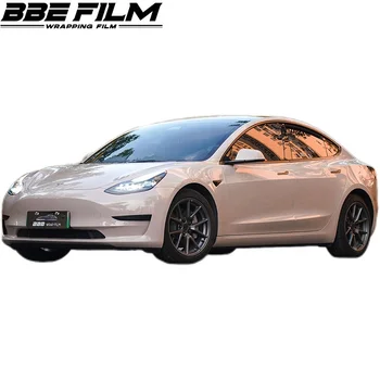 BBE New Fashion PET mirror powder Car Color Change Changing Paint Protection Films Anti-Scratch Sticker Decal