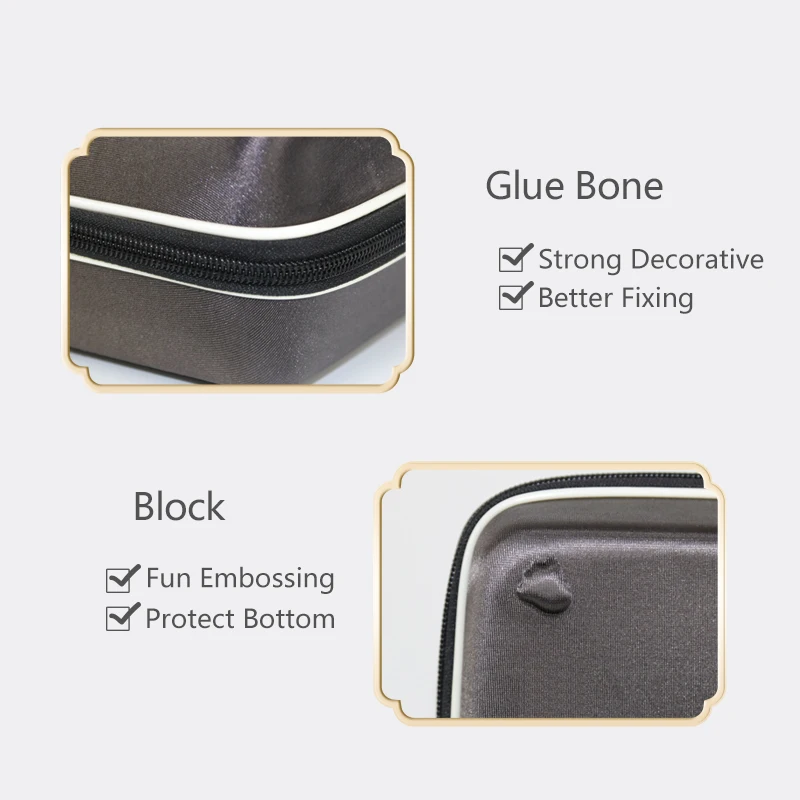 Mini EVA Hard Case Paper Napkin Case Waterproof Zipper Tissue Box Holder Luxury Tissue Box supplier