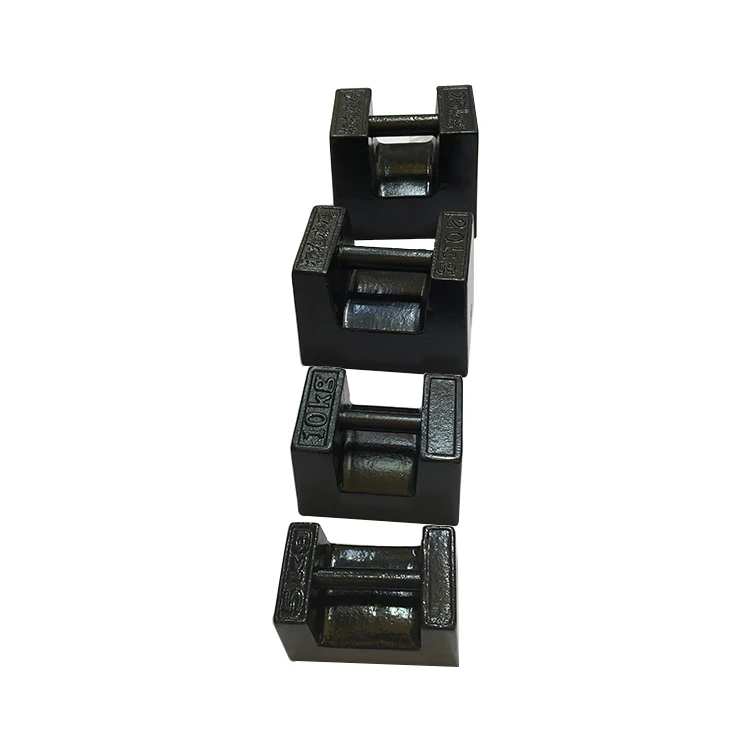 Stackable 20kg Cast Elevator Crane test Iron Counterweight Block Weight for Crane