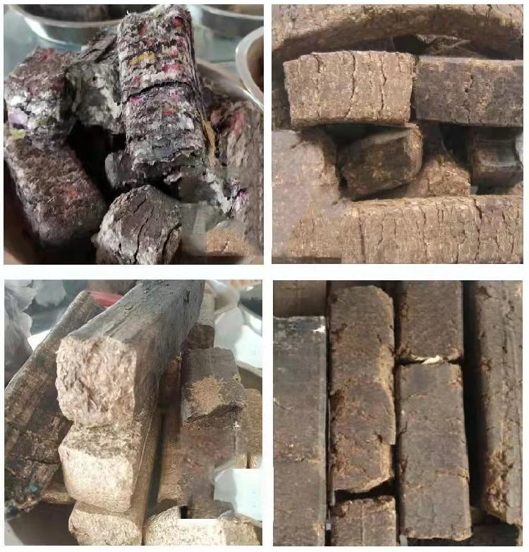 Автоматическая машина для брикетирования корма животных люцерны