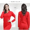 Round collar-Red (F)