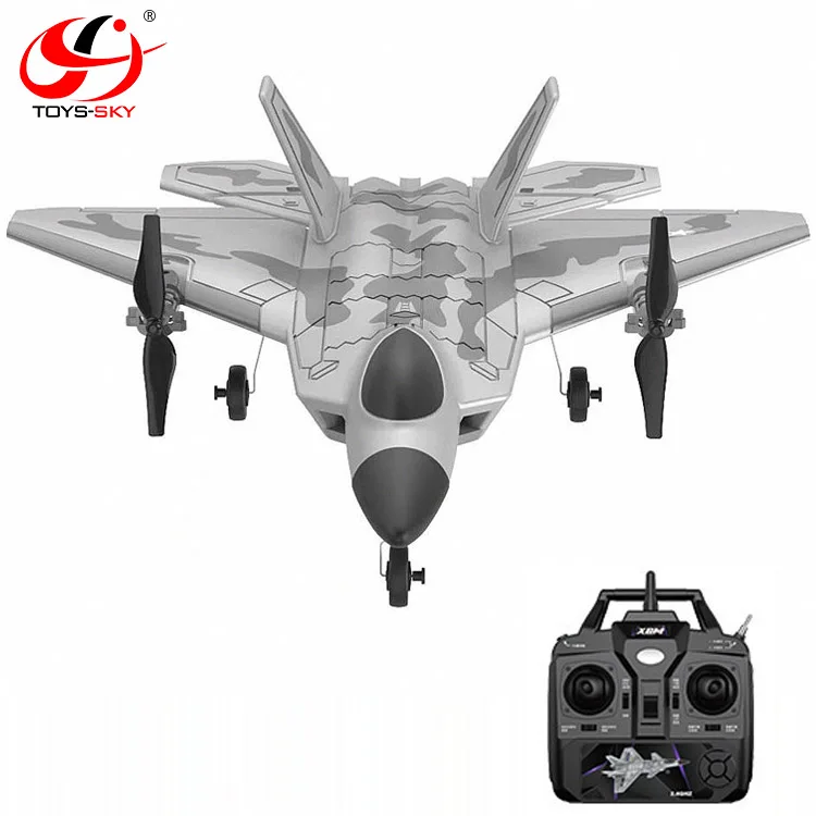 Avion RC F22 JONRRYIN 2,4 GHz – Chasseur Télécommandé En Mousse Pour Débutants, Adultes Et Enfants, Avec LED Et Vol De Nuit