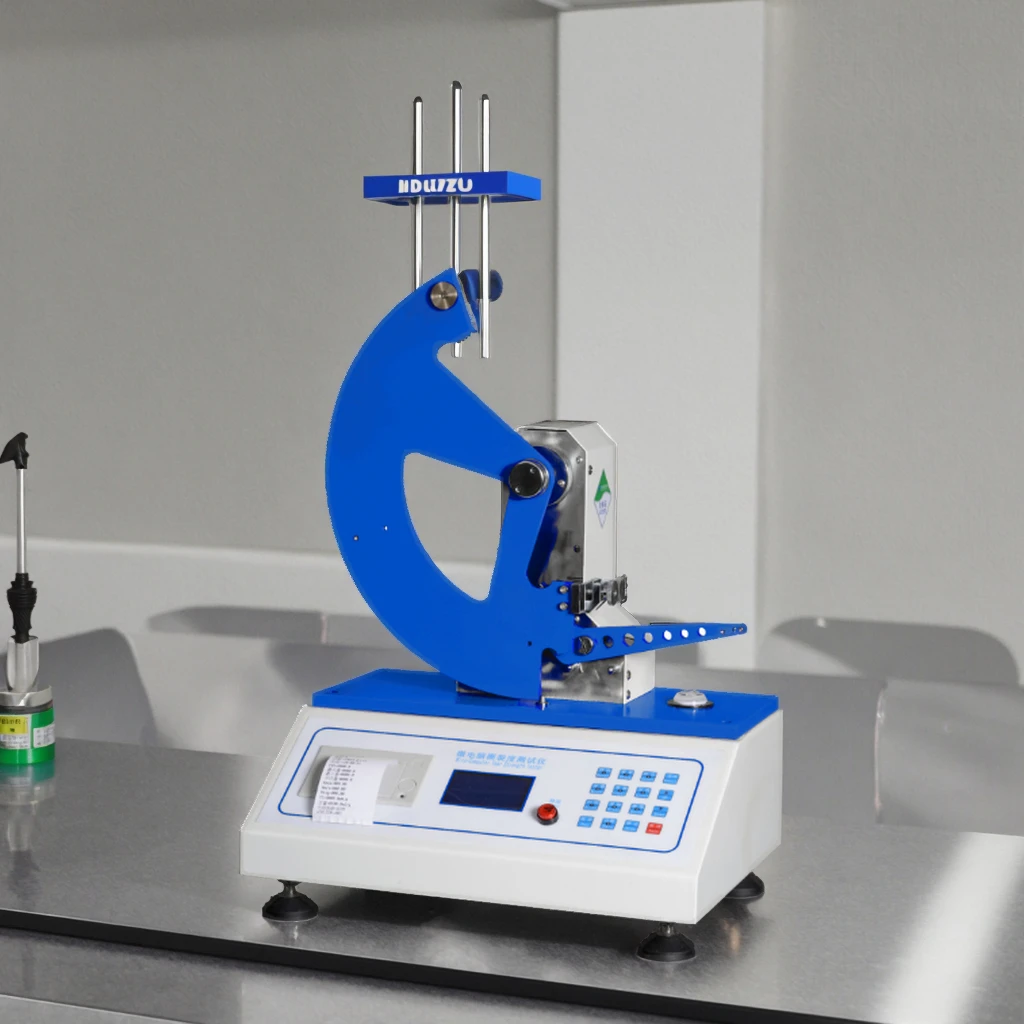 Haida Paper Tear Tester Strength Testing Machine Fabric Tearing Strength  Machine
