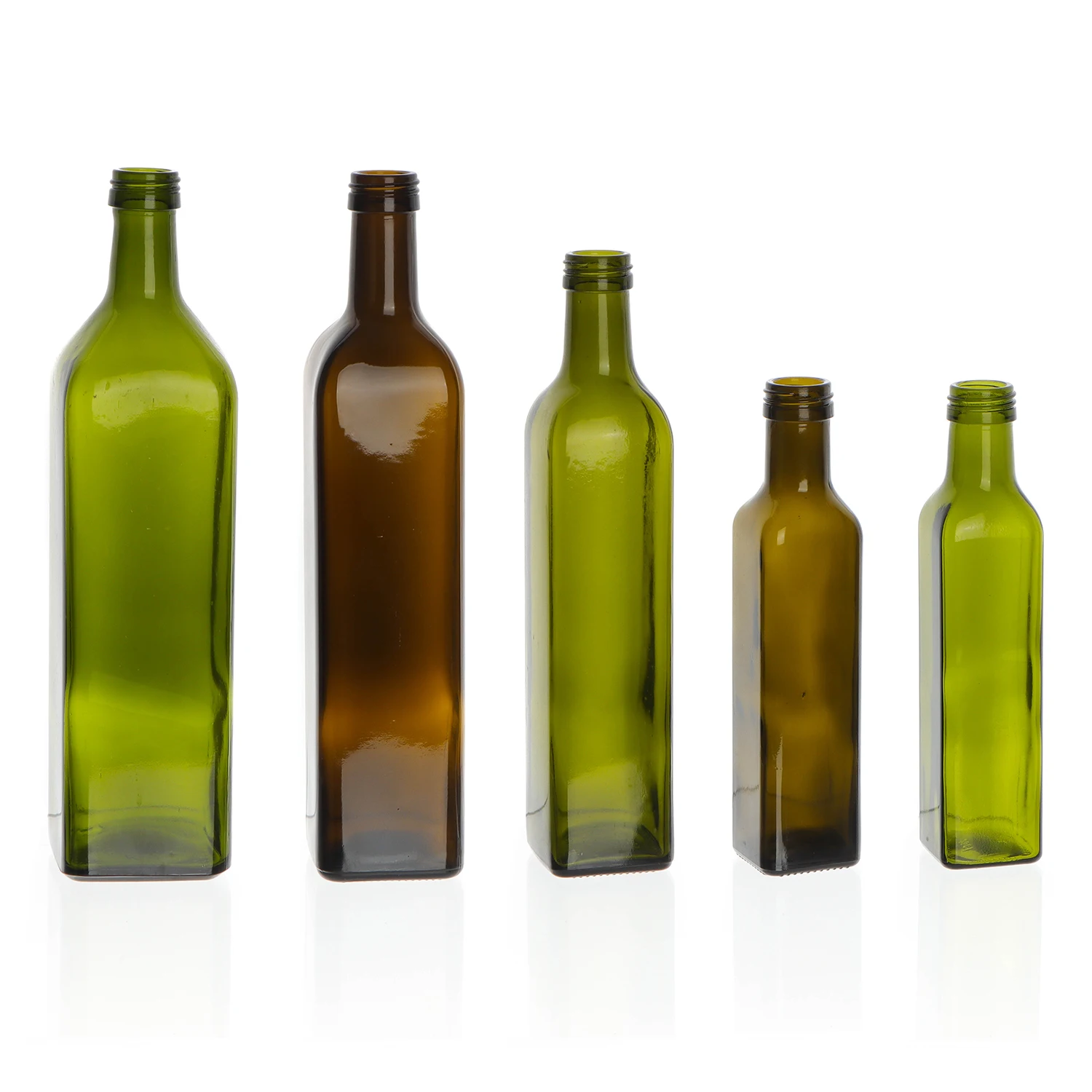 Custom Printed 250ml 500ml 750ml 1000ml Oil Glass Bottles for Olive Oil