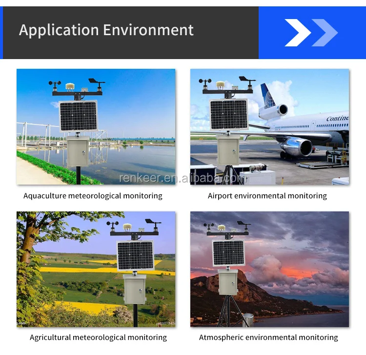 Building Wireless Environment Monitoring Weather Station Manufacturers With Sensor