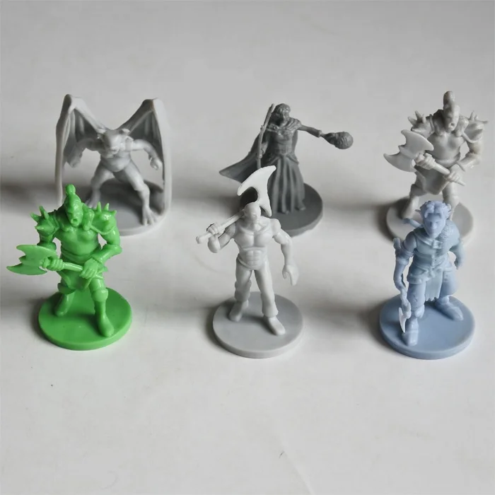 Cheap price 3D customized PVC board models game miniature action figures