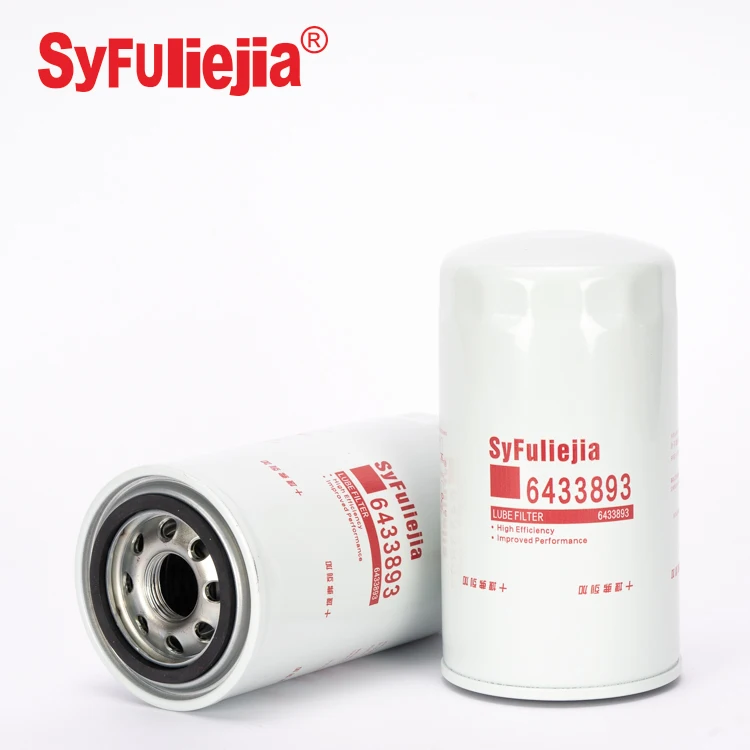 Spin-On Engine Oil Filter Element 6433893 for Cummins & Case
