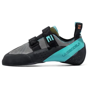 Climbing Shoes Lightweight Breathable Rock Dual-Strap Closure Hiking Shoes Snug Fit Non-Slip Wall Climbing Shoes