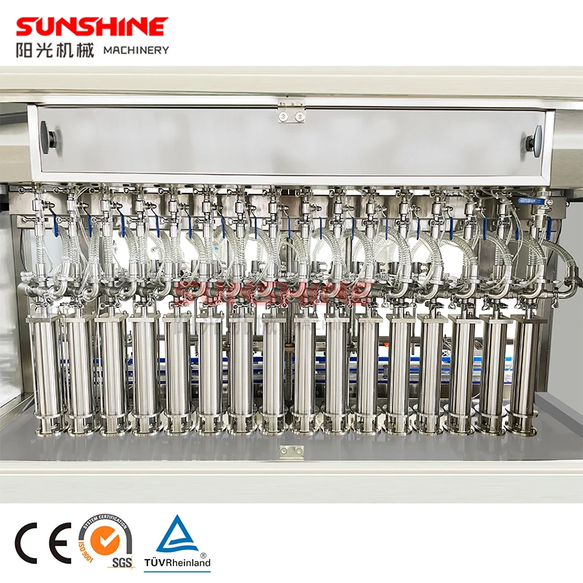Automatic Cleaner Clinging Gel Deodorizer Chlorine Destaining Concentrate Rinse Additive Washing Solvent Bottle Filling Machine