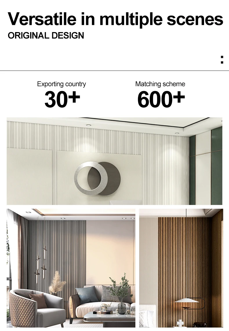 product melinco convave and irregular design new fluted interior wall board multiple pvc coatings indoor wpc hollow great wall panel-8
