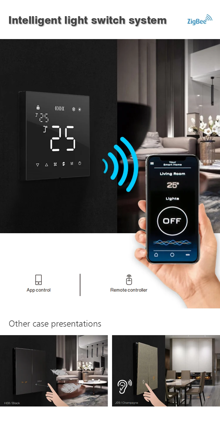 Jual BARU Smart Thermostat Tuya WiFi For Water/Electric Floor Heating Gas Boiler Remote Temperature Controller Alexa Google Yandex Voice I.1518469787 - View #12