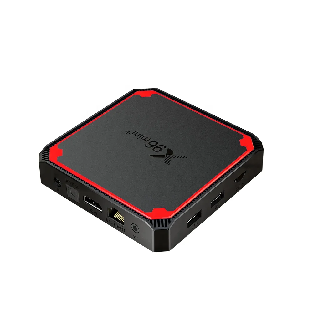 X96mini+ 4k Smart Tv Box Android 9 Quad Core 1gb 8gb Set Top Tv Box  Wifi Media Player