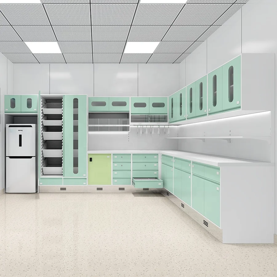 Customized Stainless Steel Storage Cabinet-Modern Design for Hospitals Hotels Schools Commercial Use-Eco-Friendly Durable 4