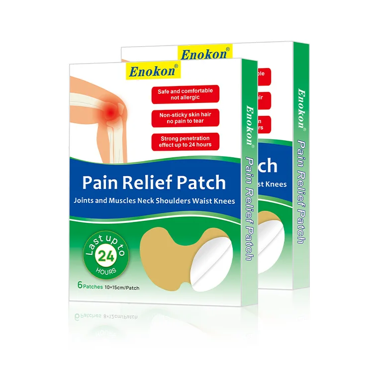 Enokon Heat Patches for Joint & Back Pain Relief Quickly Relieve Muscle Aches 8x12cm