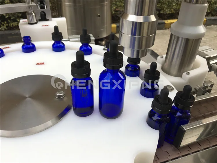 Chengxiang cbd электронная сигарета, жидкая стеклянная капельница, разливочная машина для бутылок, 10 мл наполнитель конопляного масла, закупорка и этикетирование