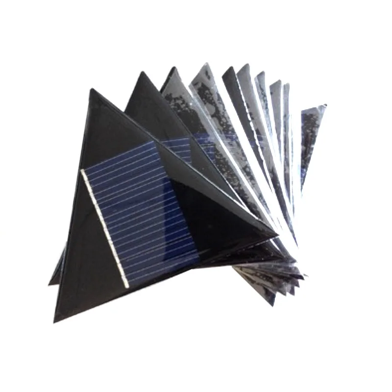 Triangular Pannel Triangle Shape 5V Mini Solar Panel - 120mA for Small Solar Power ...