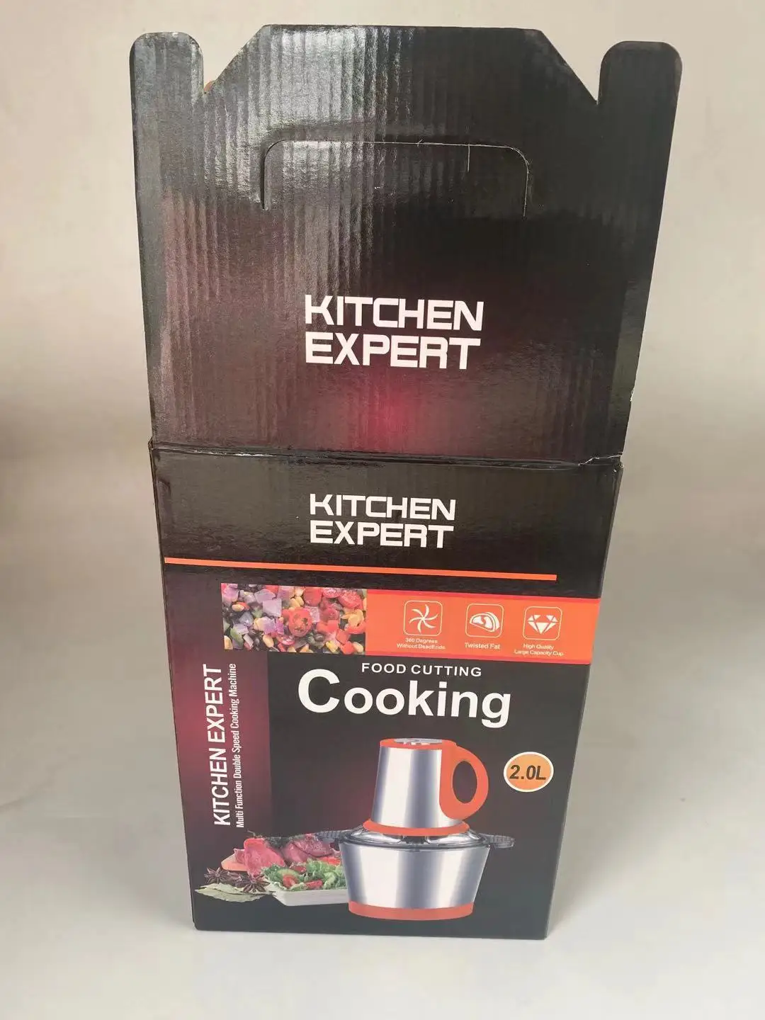 Black Colorful Electric Food Processor Machine For Panded Yam Food