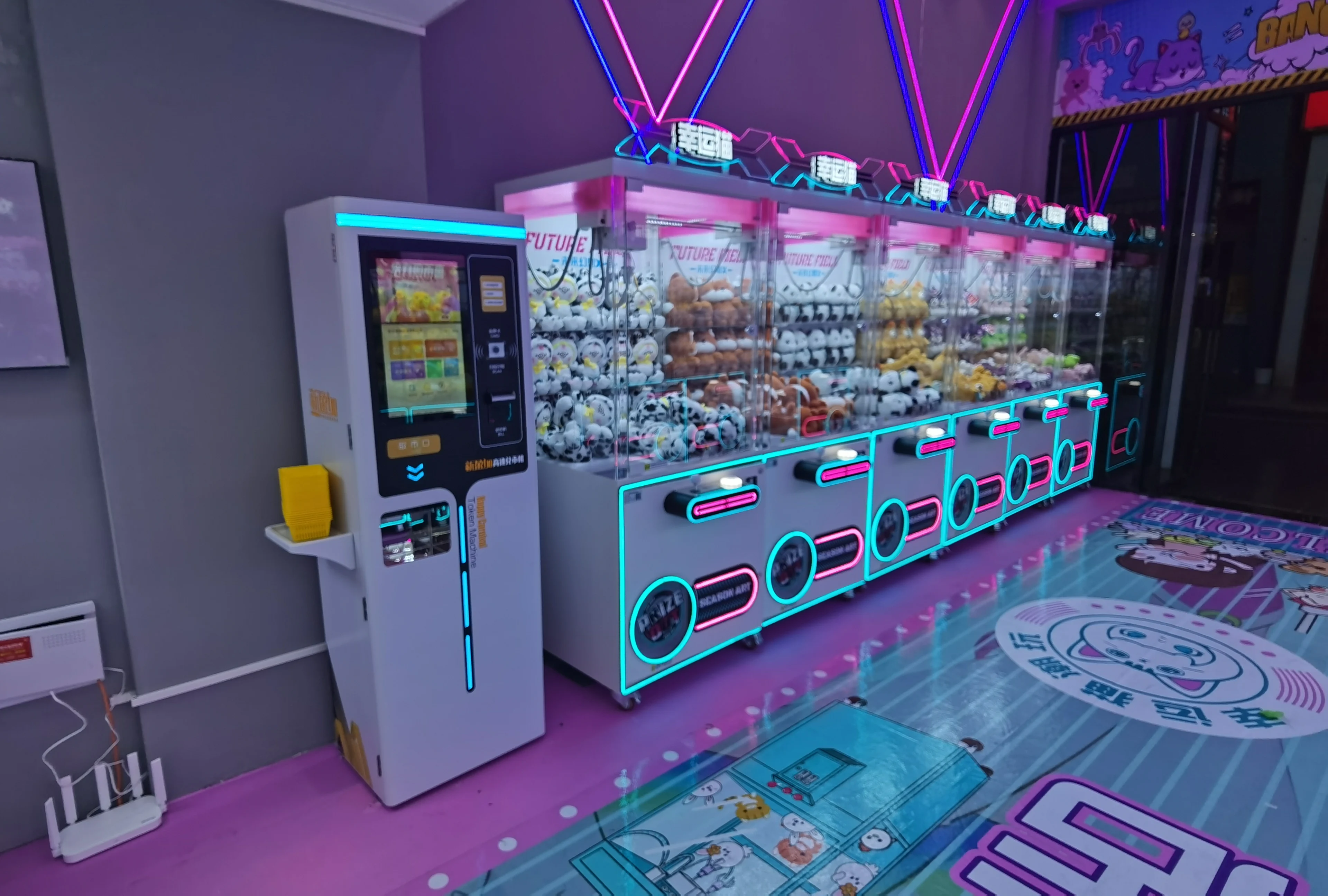 Coin Changer D08, Token Vending Machine,Token Dispenser Accurately Counts and Spits , Self Applying Membership Card manufacture