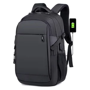 Custom Waterproof  Men Women Business Anti Theft School Mochilas New Trolley Computer Bag Travel Laptop Backpack with USB