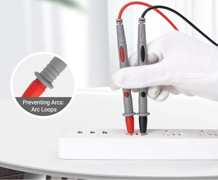 PT1033/PT1034 Replaceable Needles Universal Test Leads for Digital Cable Feeler Wire Probe Multimeter Probes