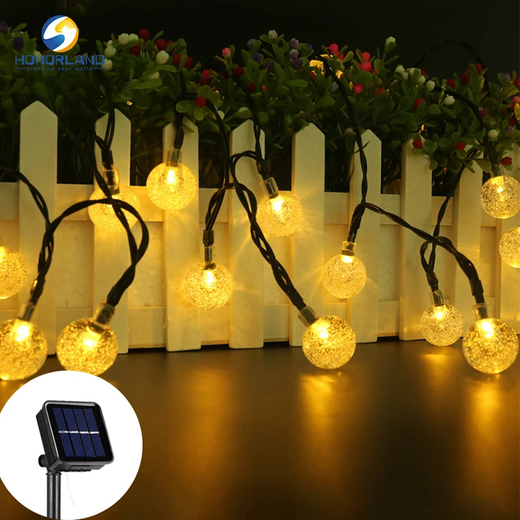 5m solar festoon lights