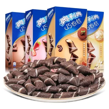 Best Selling Oreo Wafer Bites Biscuit Bow-shaped Wafer Sandwich Biscuit ...