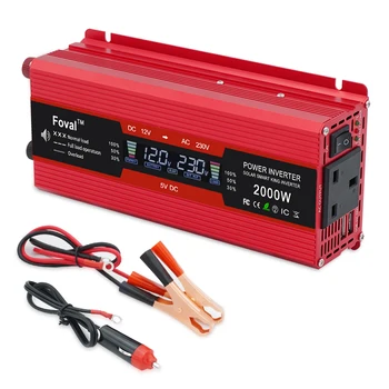 Alibaba.com: Foval TY-800W-12-220-UK-XZ 2000W Inverter, DC 12V to 