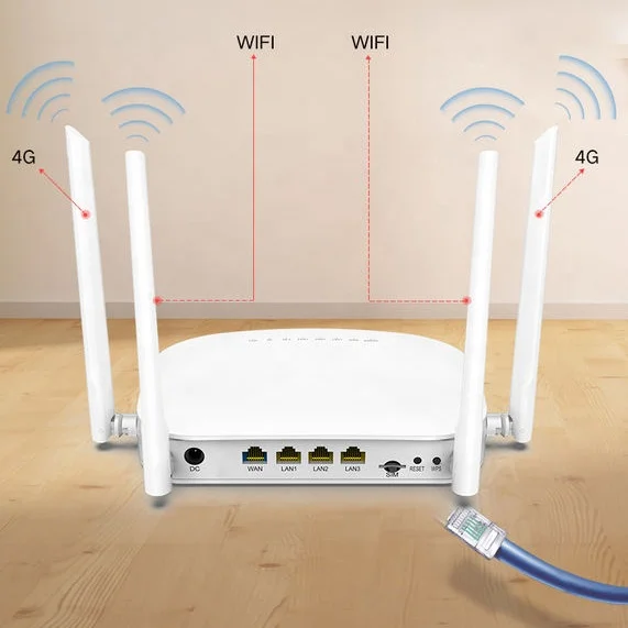 G4304K  WiFi Router Sim Card Dual Band Wireless Internet Router for Home  WAN Ports Wifi Router 4G Lte With Sim Card Slot