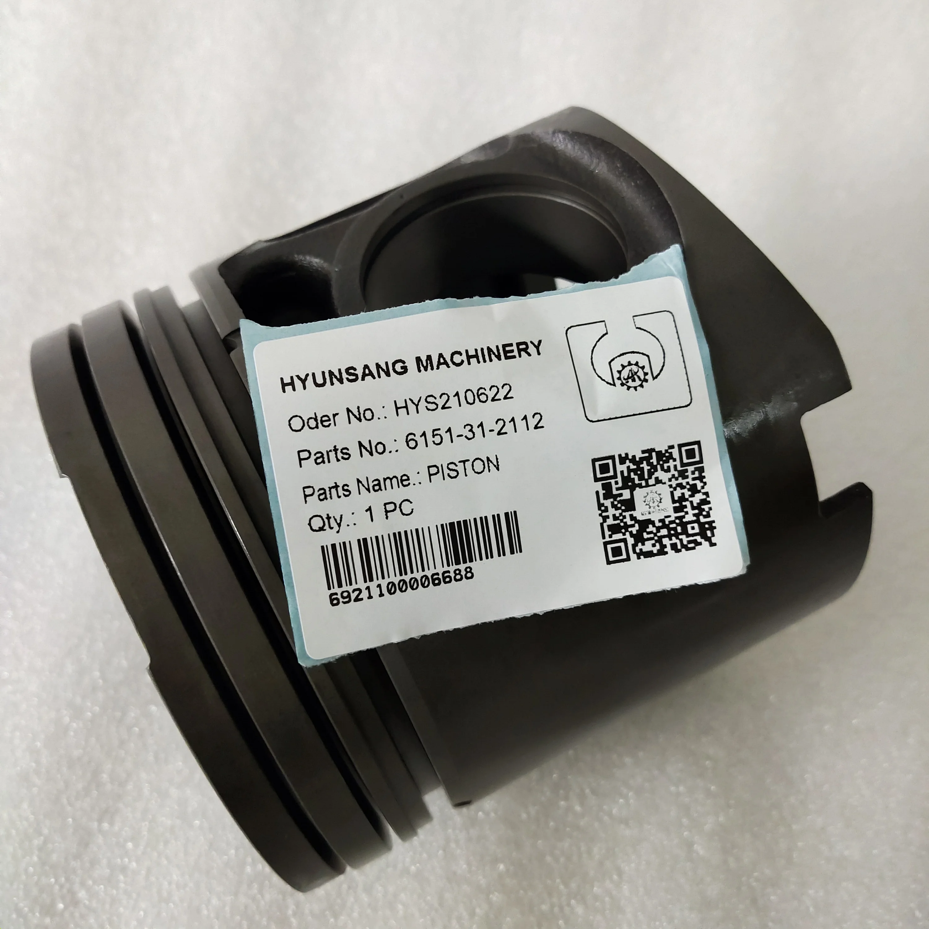 hyunsang earth-moving machinery parts piston 6151-31-2112| Alibaba.com