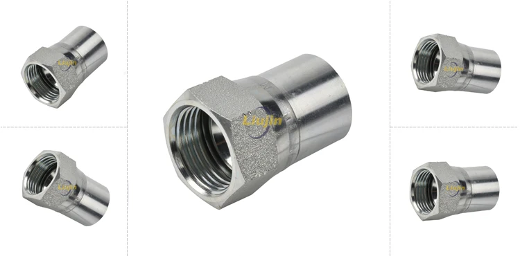 China professional hydraulic crimp fittings high pressure hydraulic fitting