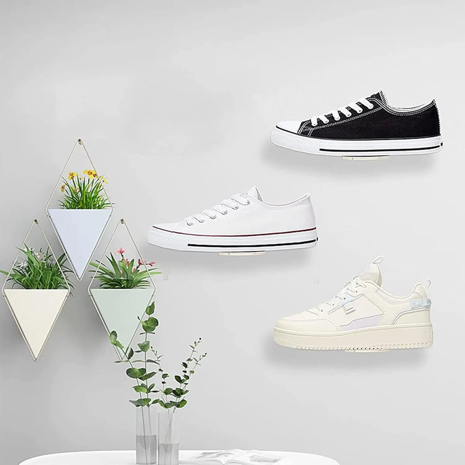Floating Sneaker Shelf Acrylic Floating Shoe Display Rack Sneaker