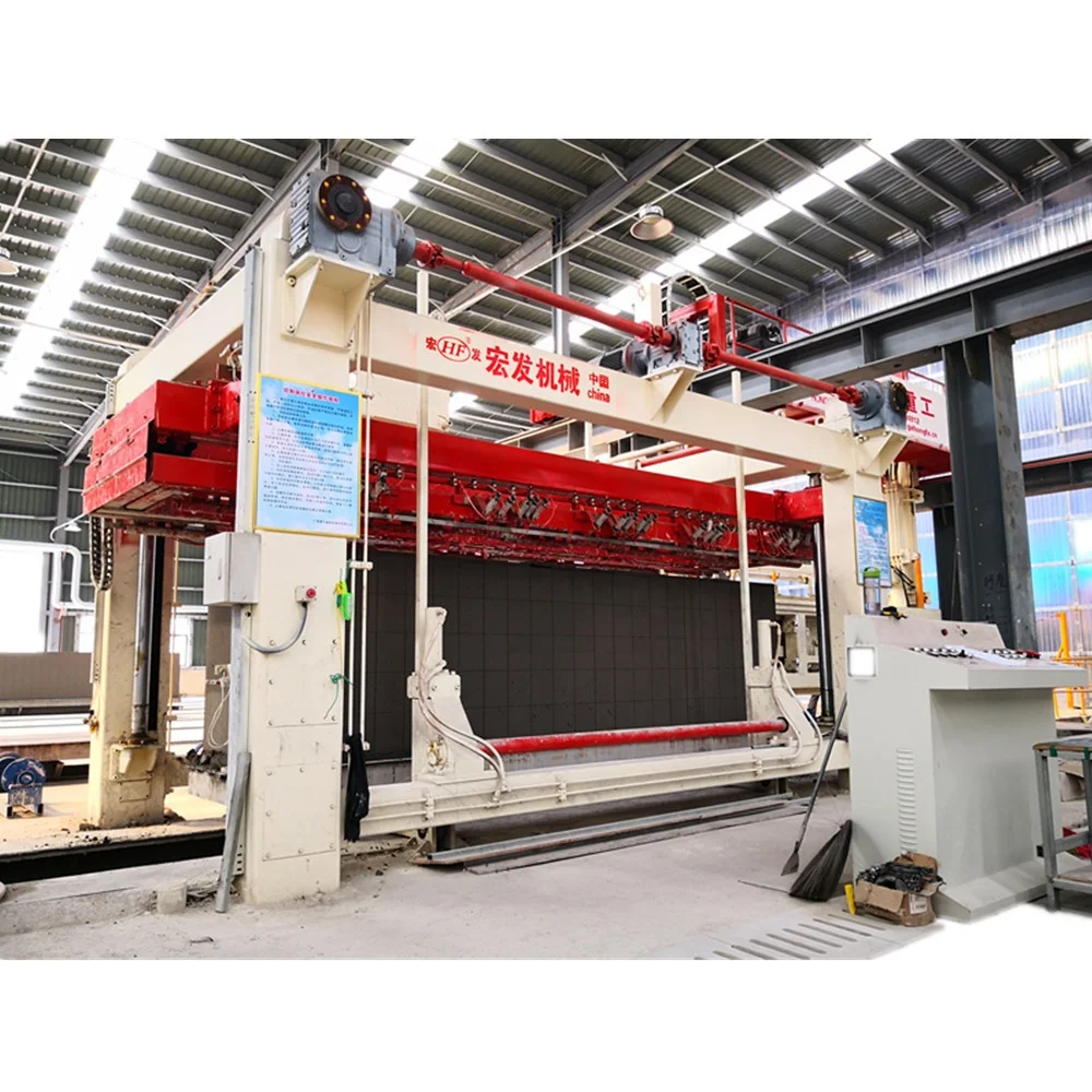 AAC Block Lightweight Wall Panel Making Machine Production Line Autoclaved Aerated Concrete Bricks Blocks Panels Making Machine