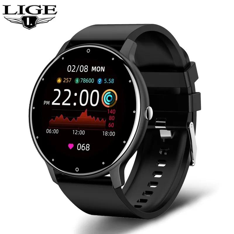 Relógio Inteligente LIGE BW0223 com 2 Pulseiras para Mulheres Monitor de Saúde à Prova d'Água Rastreador de Saúde Esportivo...