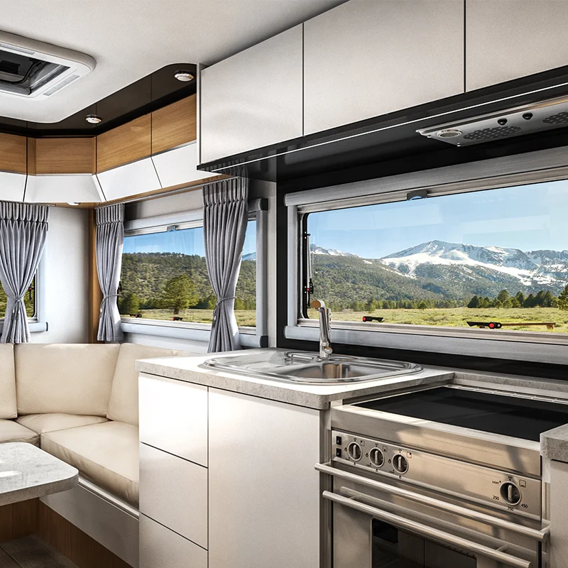 Off Road caravan Australian Standards 4x4 Luxury Camper Trailer Rv Camper for Outdoor Camping Custom Factory Travel Trailers