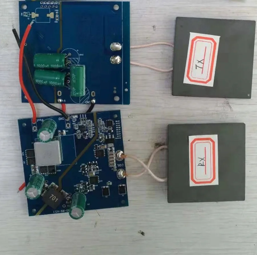 Wireless Power Transmitter Receiver Module 40w 100w 150w 200w High Power Wireless Charging PCBA Board