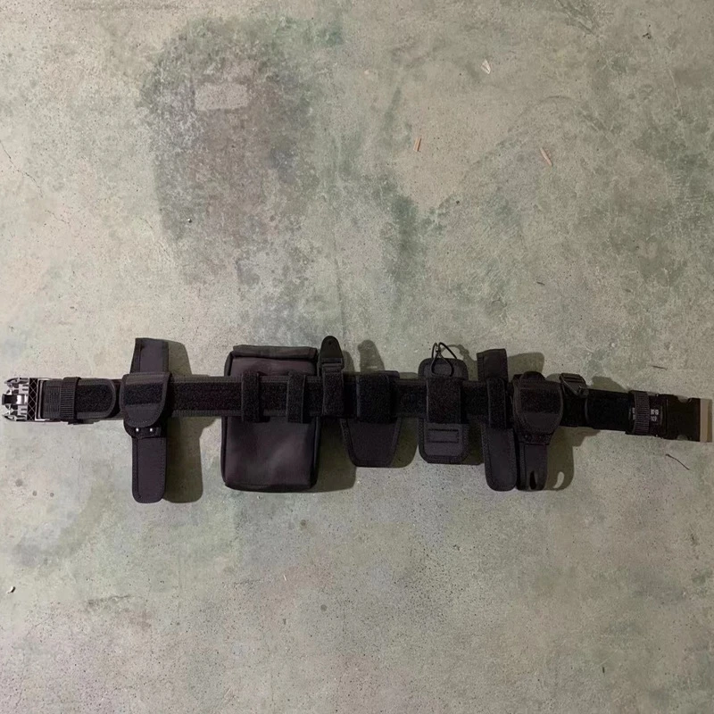 Durable Nylon Multifunctional Wear-resistant Multifunctional Outer Waistband with Waist Closure Portable Security Belt