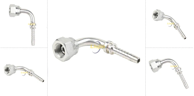 Good quality industrial hose fitting custom manufacture hydraulic pipe fitting