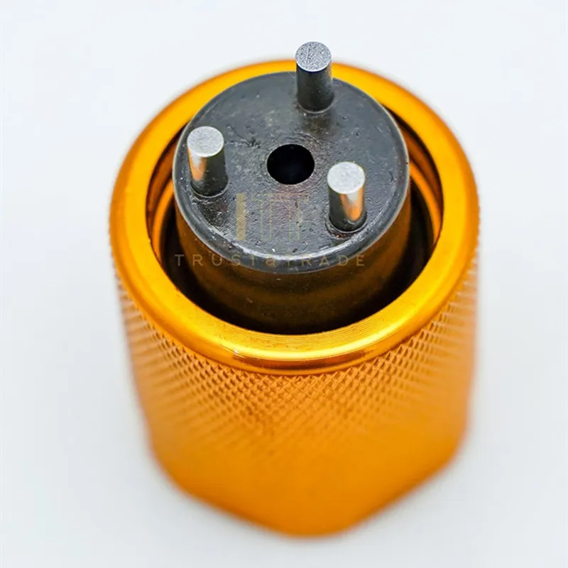 Aly Machine High Grade Universal Common Rail Injector Valve Orifice Plate Removal Disassemble Assemble Tools with 3 Pin Jaw